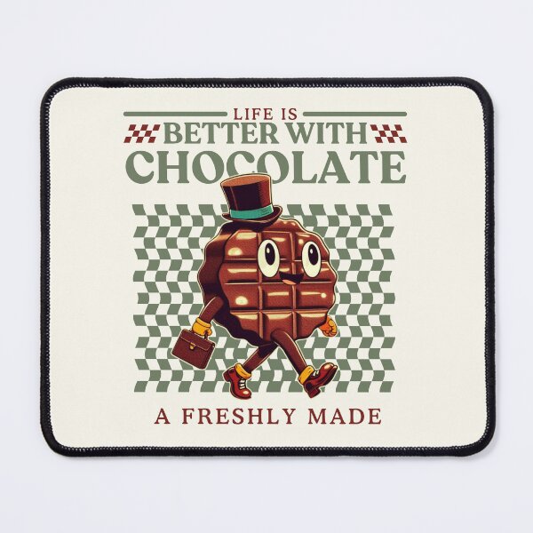Item preview, Life is better with chocolate designed and sold by Peerless-Prime.