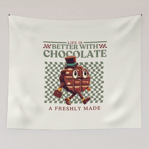 Item preview, Life is better with chocolate designed and sold by Peerless-Prime.