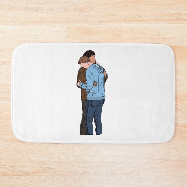 Item preview, RWRB movie alex and henry hug,red white and royal blue  designed and sold by Tinybluebird.
