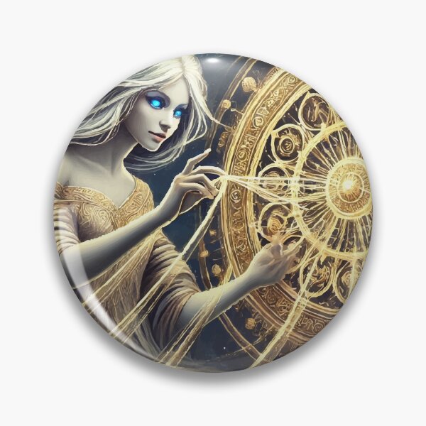 Item preview, Weaver of Fate: Goddess of the Golden Threads designed and sold by AbstractAnom.