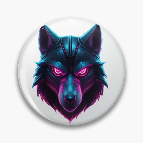 Item preview, Cyber-Punk Wolf Design designed and sold by Christian's store.