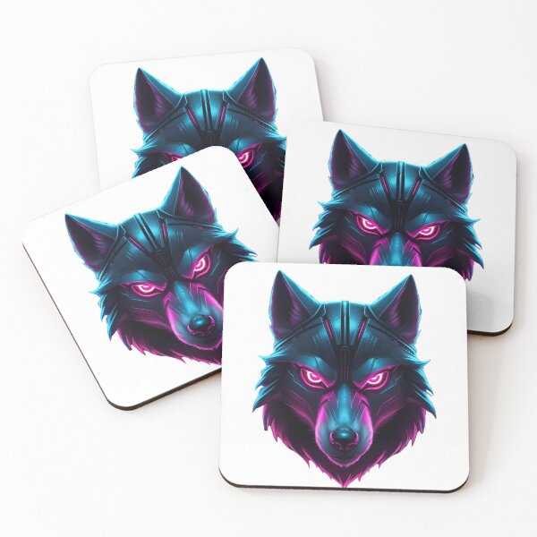 Item preview, Cyber-Punk Wolf Design designed and sold by Christian's store.