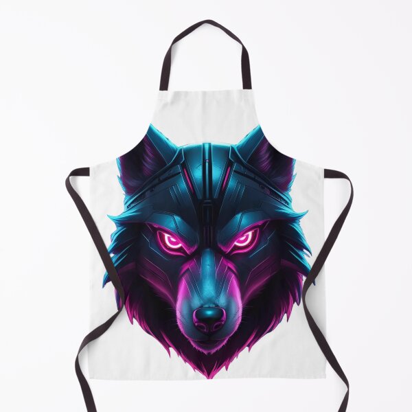 Item preview, Cyber-Punk Wolf Design designed and sold by Christian's store.