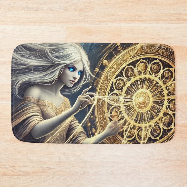 Item preview, Weaver of Fate: Goddess of the Golden Threads designed and sold by AbstractAnom.