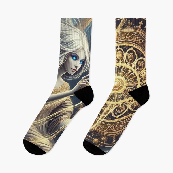 Item preview, Weaver of Fate: Goddess of the Golden Threads designed and sold by AbstractAnom.