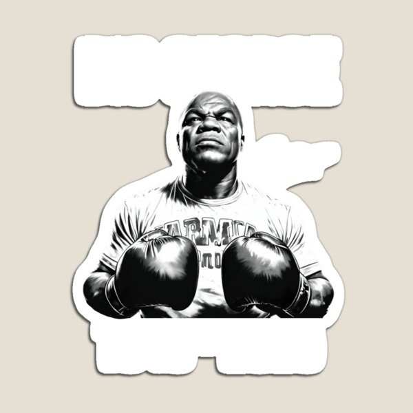 Aperçu de l'œuvre RIP George Foreman, George Foreman, légende de la boxe George créée et vendue par serine16.
