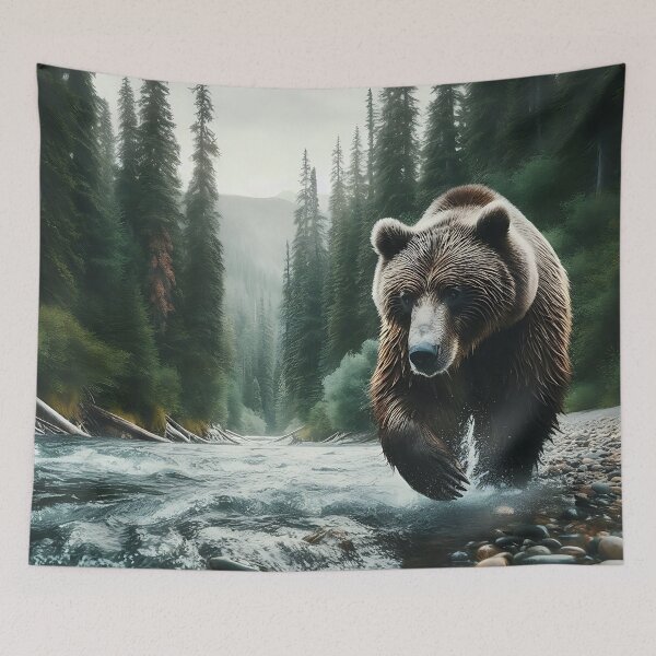Artikelvorschau, Grizzly-Kunst Nr. 48 | Grizzly-Liebhaber entworfen und verkauft von ksgraphics222.