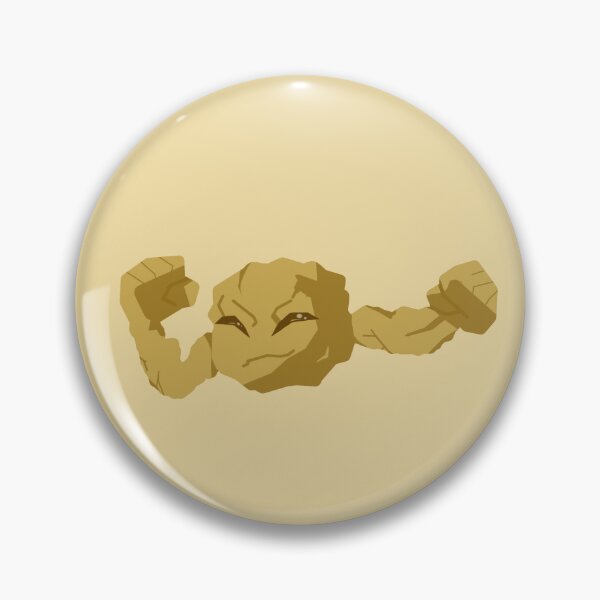 Item preview, Shiny Geodude #74 eyes closed designed and sold by PaintedEssence.