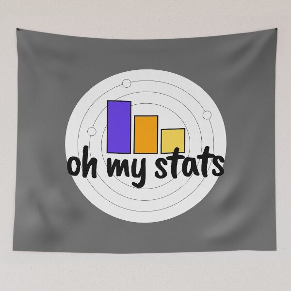Item preview, Oh My Stats (Statistics) - Data Science Design designed and sold by MoePark.