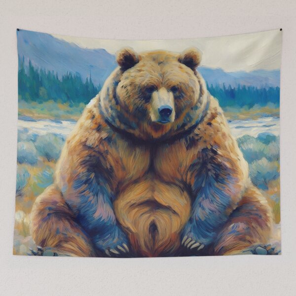 Item preview, Grizzly Art #51 | Grizzly Lovers designed and sold by ksgraphics222.