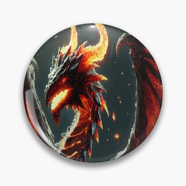 Item preview, Inferna: The Molten Flame Dragon designed and sold by AbstractAnom.