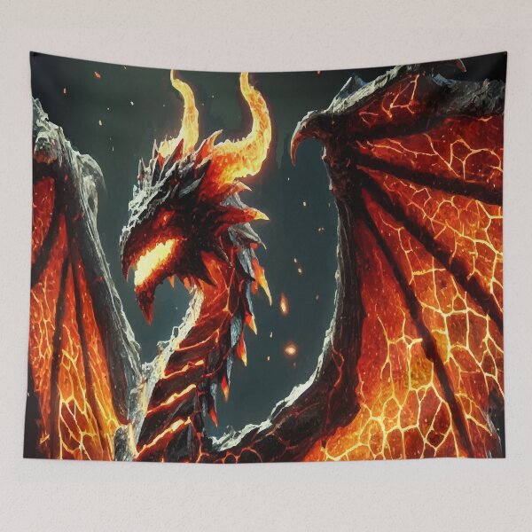 Item preview, Inferna: The Molten Flame Dragon designed and sold by AbstractAnom.