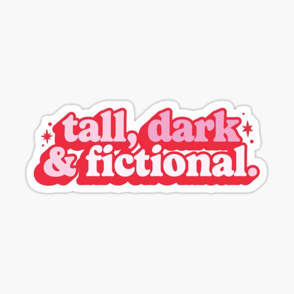 Item preview, Tall, Dark and Fictional designed and sold by katreadsitshop.