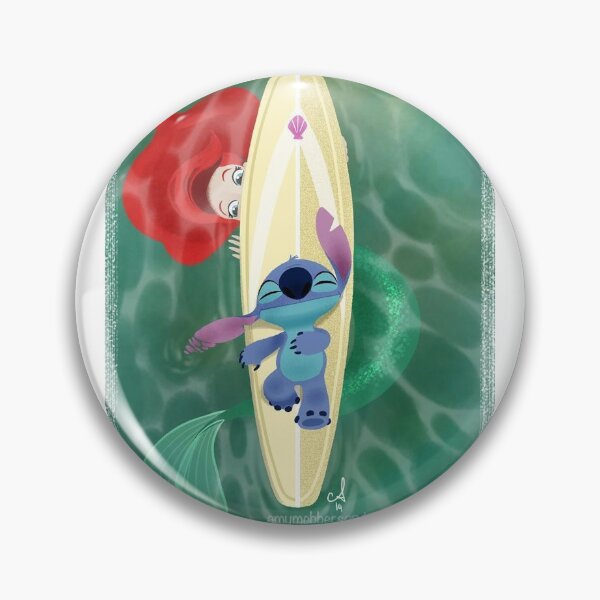 Item preview, Stitch the Little Mermaid designed and sold by Amoricoo.