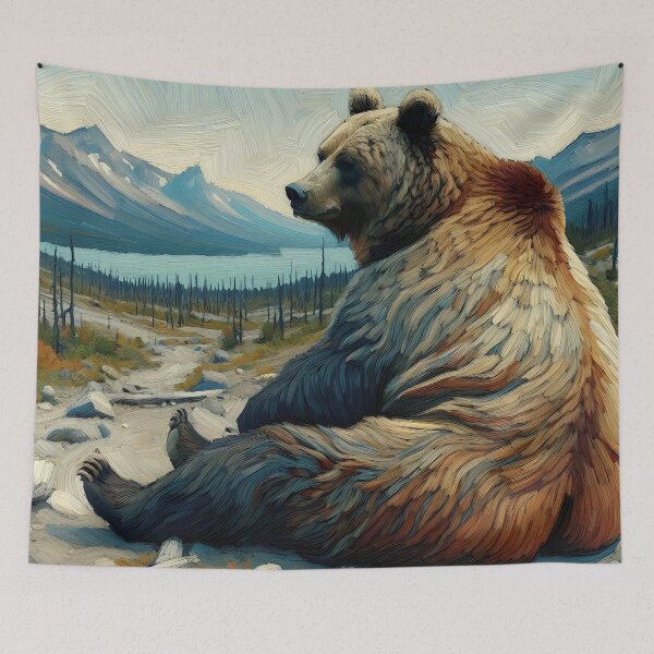 Item preview, Grizzly Art #52 | Grizzly Lovers designed and sold by ksgraphics222.