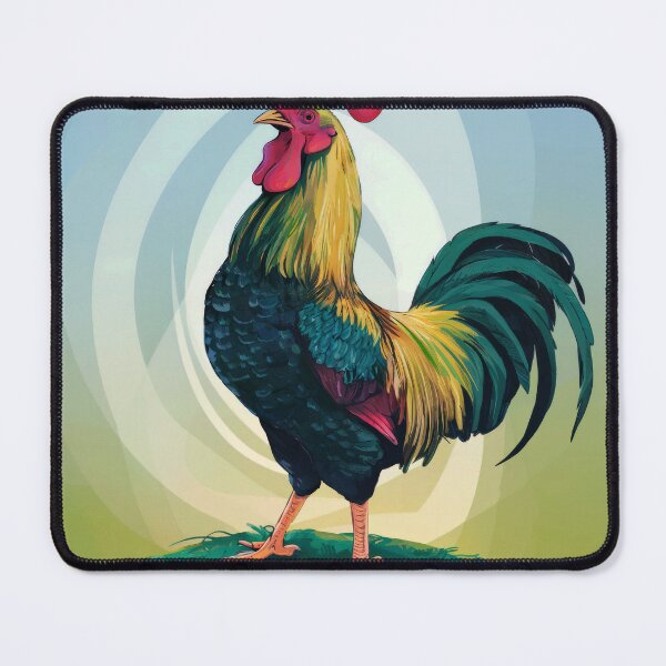 Item preview, El Gallo (The Rooster) Lotería card 01 designed and sold by matteflor.