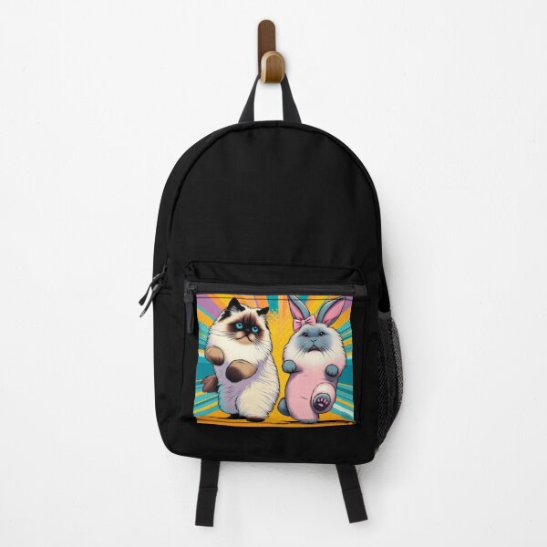 Item preview, Himalayan cat and cute rabbit designed and sold by Dogandesighn.