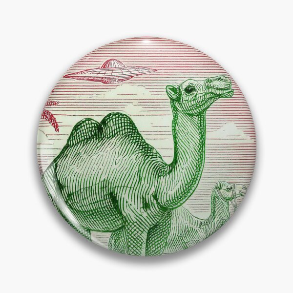 Item preview, Greetings From Qatar - A Retro Vintage Style Camels Postal Stamp by Craitza designed and sold by House of Sadu by Craitza.
