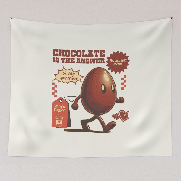 Item preview, Chocolate is the answer designed and sold by Peerless-Prime.