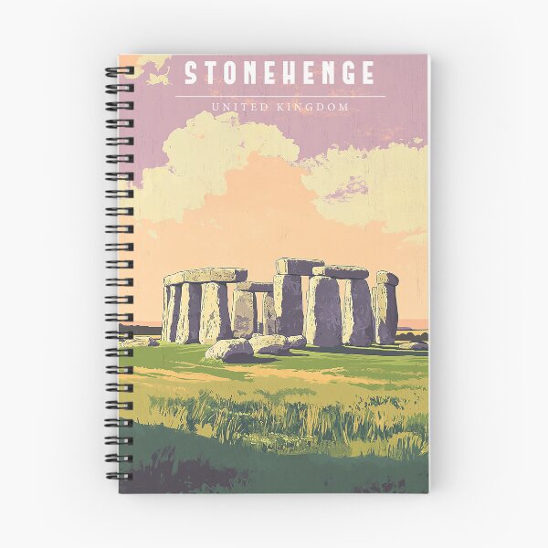 Item preview, Póster de viaje de Stonehenge, Inglaterra: Impresión artística retro de un monumento histórico designed and sold by StrasserArt.