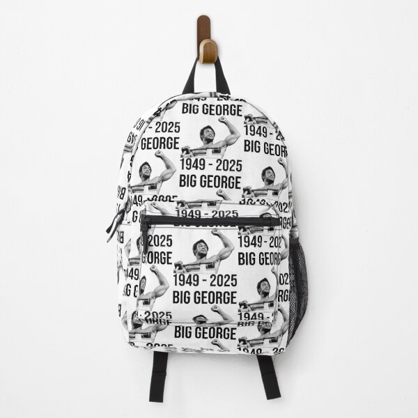 Vista previa del artículo con la obra «Descanse en paz George Foreman, George Foreman, leyenda del boxeo George», diseñado y vendido por serine16.