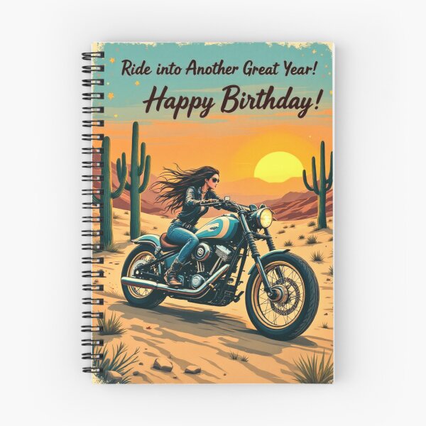 Item preview, Sunset Desert Ride Birthday designed and sold by SteadyRolling.