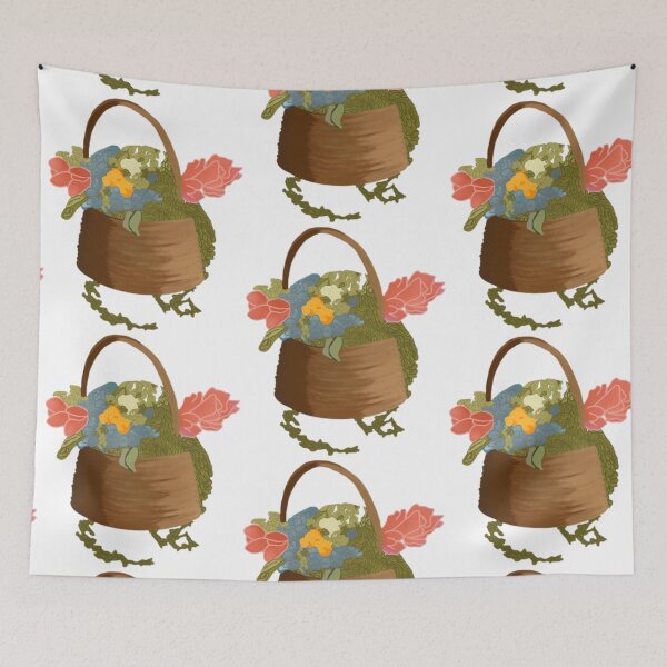 Item preview, Flower basket  designed and sold by Artistkhg.