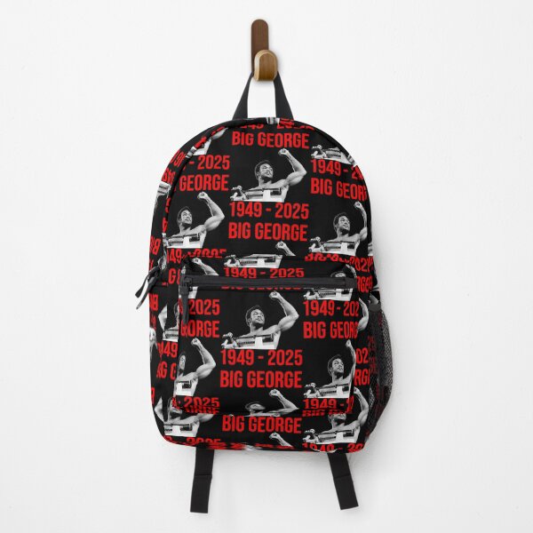 Vista previa del artículo con la obra «Descanse en paz George Foreman, George Foreman, leyenda del boxeo George», diseñado y vendido por serine16.