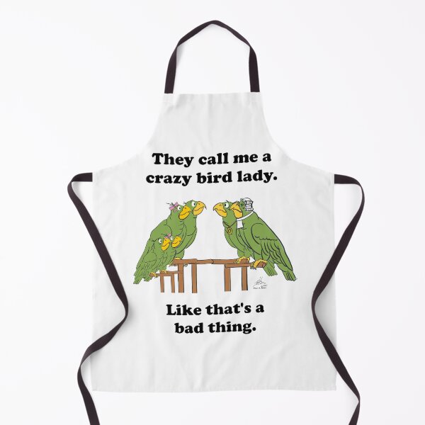 Item preview, Oscar Family Crazy Bird Lady designed and sold by Laughing Parrot Studio.
