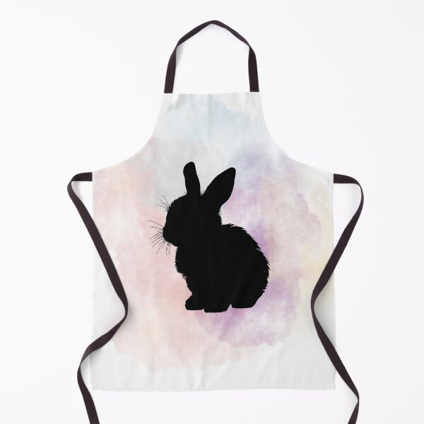 Item preview, Watercolors - black rabbit designed and sold by LiskoDesign.