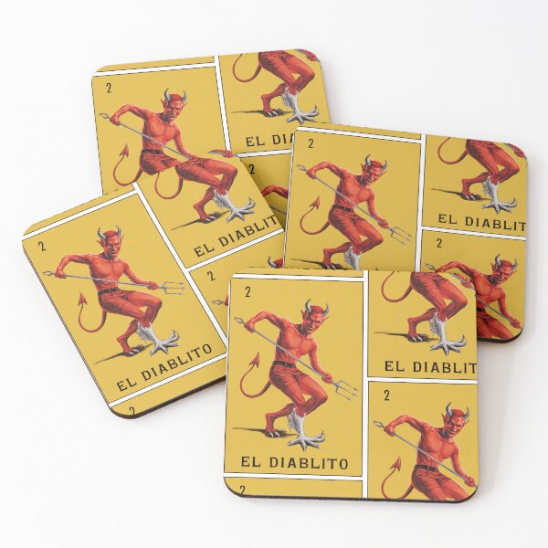 Item preview, El Diablito (The Little Devil) Loteria Card designed and sold by matteflor.