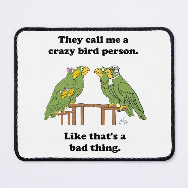 Item preview, Oscar Family Crazy Bird Person designed and sold by Laughing Parrot Studio.