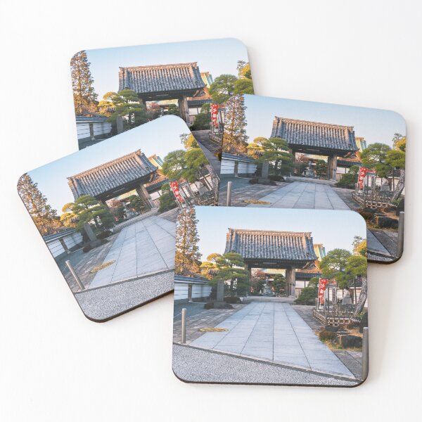 Item preview, Large Wooden Sanmon Gate with Gabled Tiled Roof of Ryuge-ji Temple in Yokohama, Japan designed and sold by Pix4Japan.