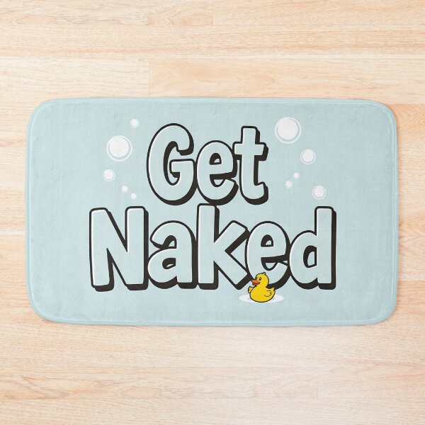 Item preview, Get Naked - Fun Bathroom  designed and sold by svarupa.