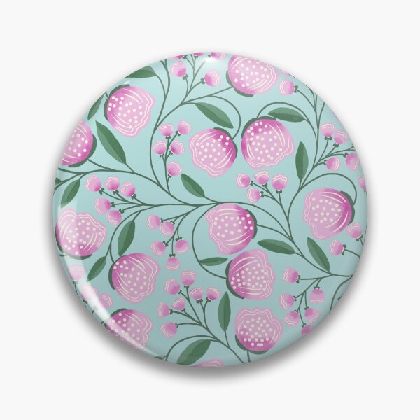 Item preview, Pretty in Pink - Teal Background designed and sold by SheilaMcDowell Design.