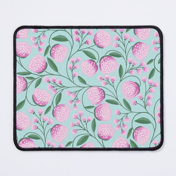 Item preview, Pretty in Pink - Teal Background designed and sold by SheilaMcDowell Design.