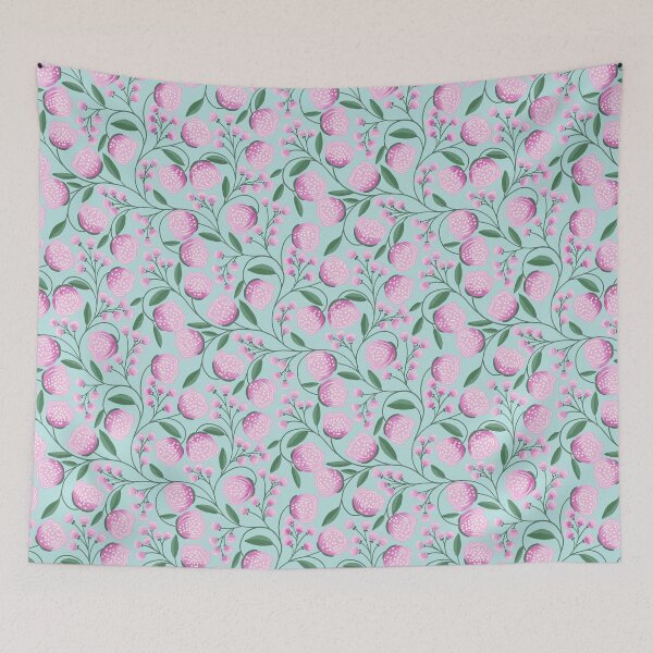 Item preview, Pretty in Pink - Teal Background designed and sold by SheilaMcDowell Design.