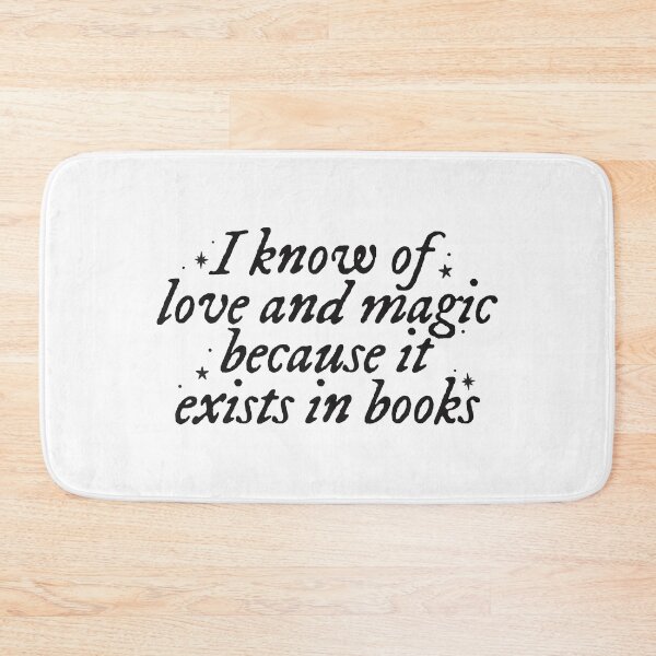 Item preview, I know of love and magic because it exists in books designed and sold by katreadsitshop.