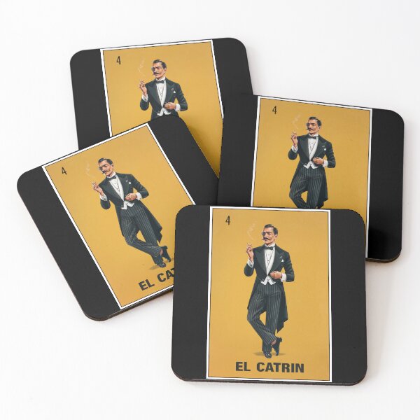 Item preview, El Catrin (The Dandy) Loteria Card 04 designed and sold by matteflor.