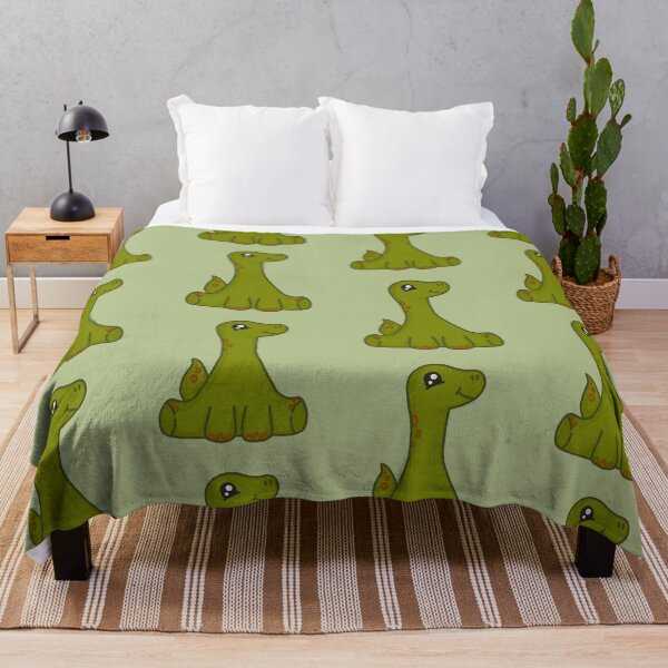 Item preview, Cute Baby Brontosaurus Diplodocus Sitting Dino designed and sold by simple-goose.