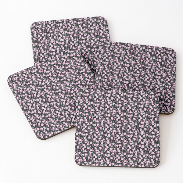 Item preview, Pretty in Pink - Black Background - small print designed and sold by SheilaMcDowell Design.