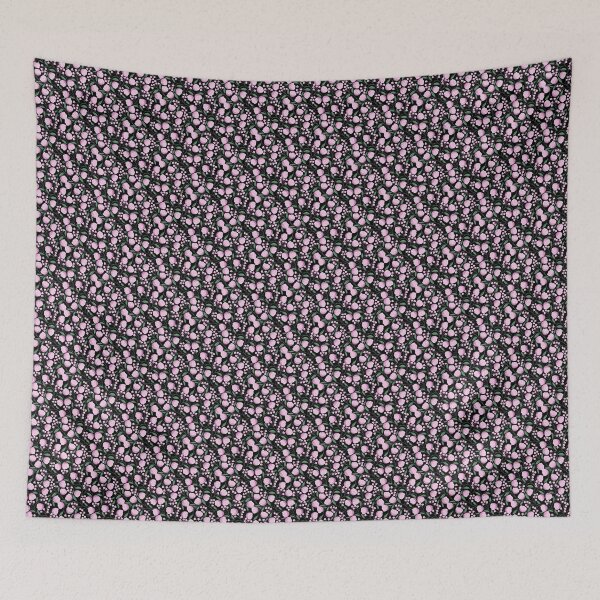 Item preview, Pretty in Pink - Black Background - small print designed and sold by SheilaMcDowell Design.