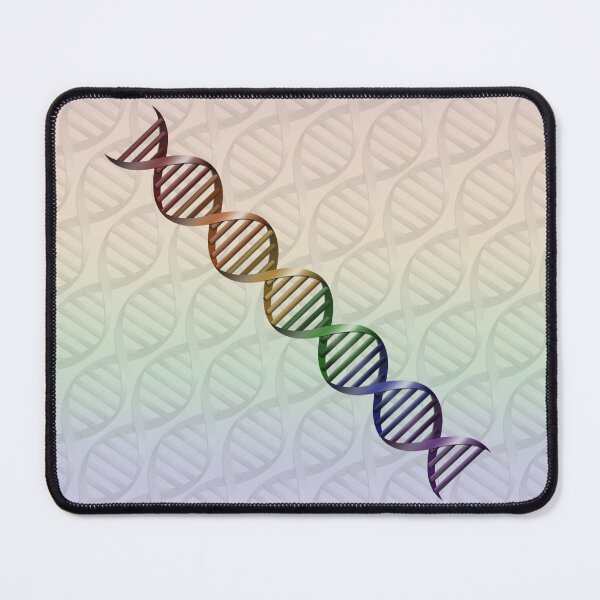 Item preview, LGBTQ Pride Rainbow Colored DNA designed and sold by LiveLoudGraphic.