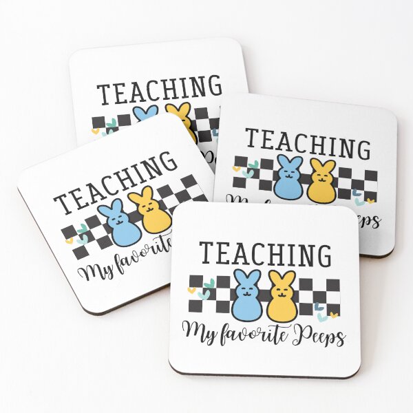 Item preview,  Teaching My Favorite Peeps - Funny Bunny Easter Teacher designed and sold by ZACK ART.