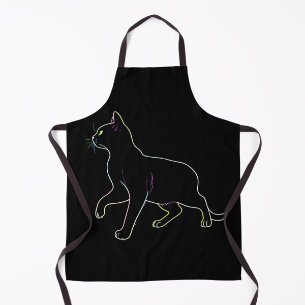 Item preview, Cat, Neon Cat Vibes designed and sold by CottonWonders.