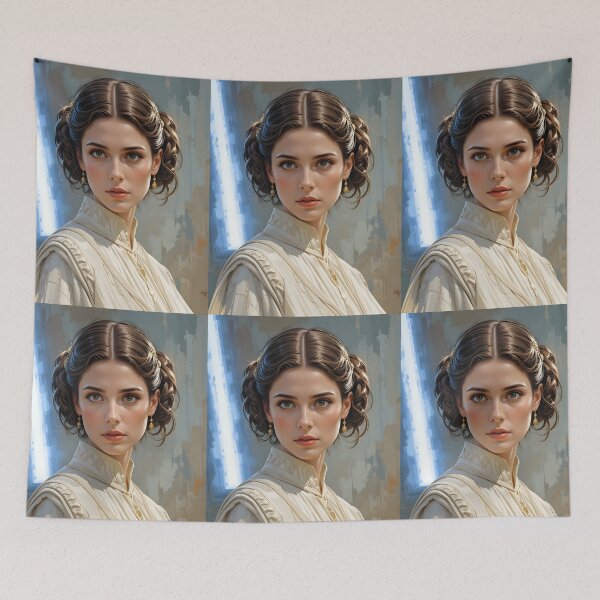 Item preview, She Star Wars Characters Cinematic Space SciFi Galactic designed and sold by ART ATTACK ZONE.