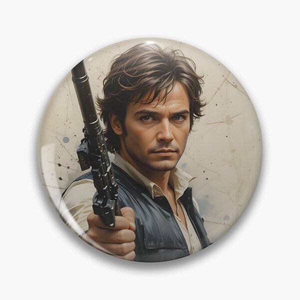 Item preview, Man Star Wars Characters Cinematic Art Space SciFi Galactic designed and sold by ART ATTACK ZONE.
