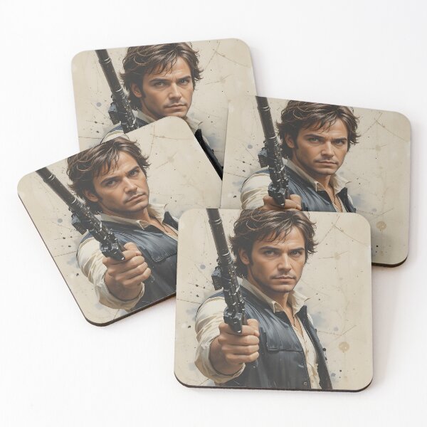 Item preview, Man Star Wars Characters Cinematic Art Space SciFi Galactic designed and sold by ART ATTACK ZONE.