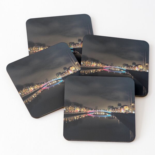 Item preview, Bridgeline from Dublin on a cloudy night designed and sold by AmysShirts.