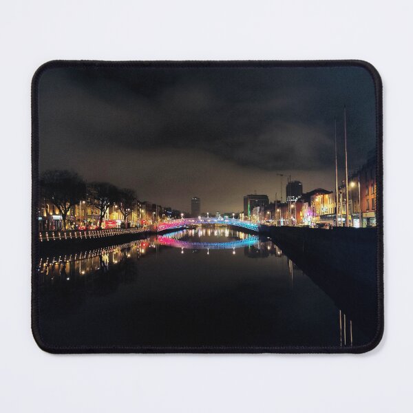 Item preview, Bridgeline from Dublin on a cloudy night designed and sold by AmysShirts.